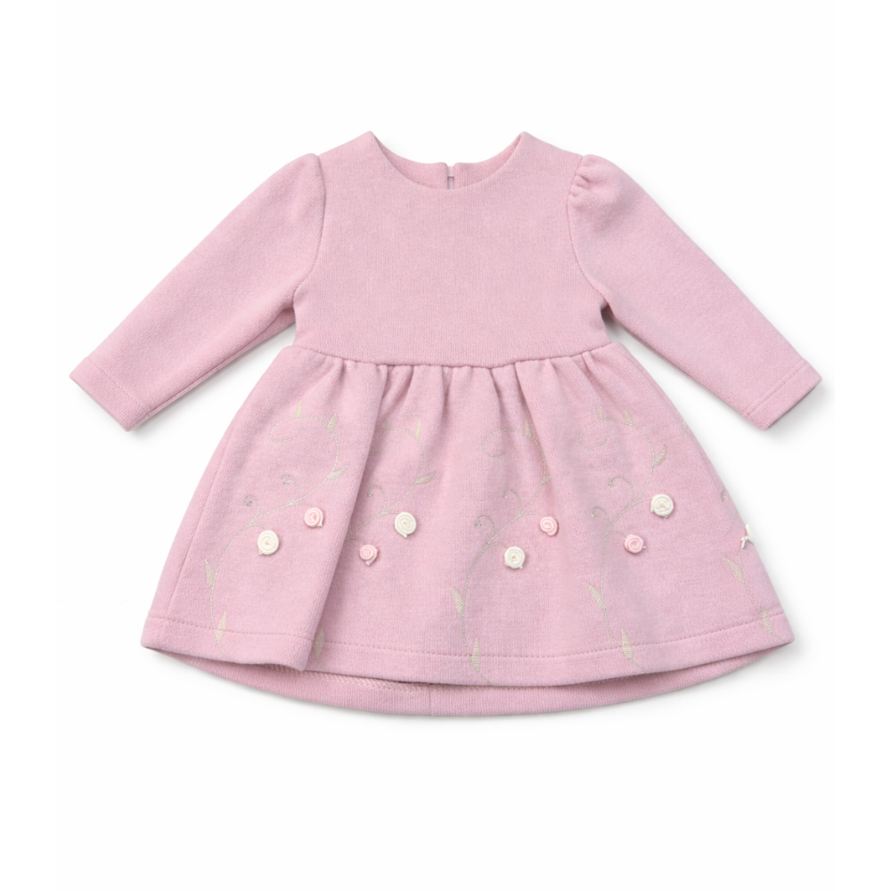 Baby Girl Elegant Pink Dress