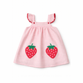 Strawberry baby pink dress