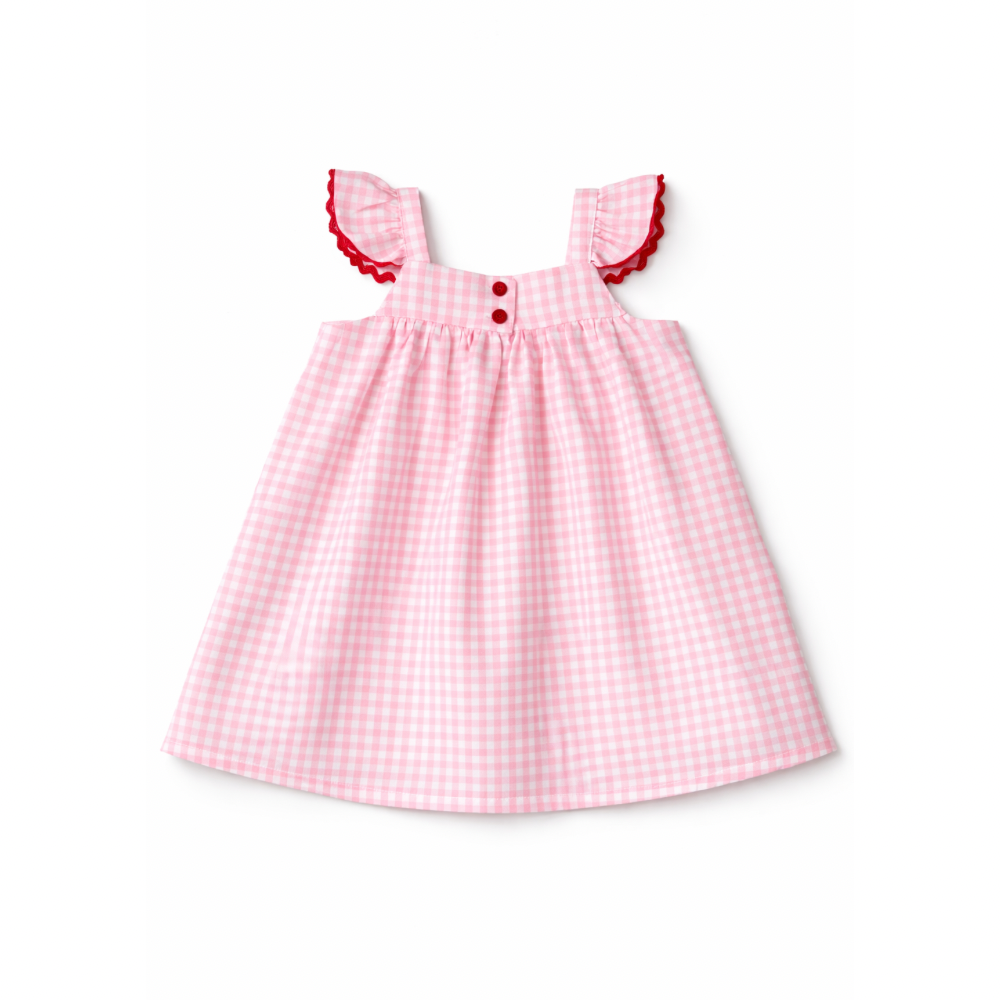 Strawberry baby pink dress